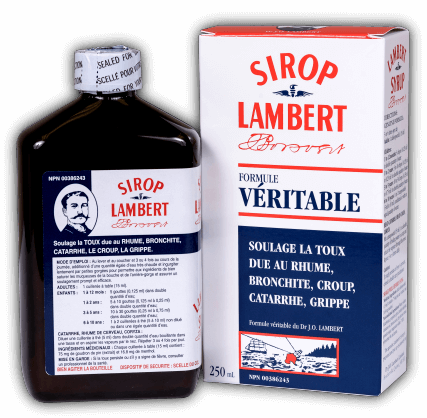Sirop Lambert - Sirop naturel contre la toux - 250ml